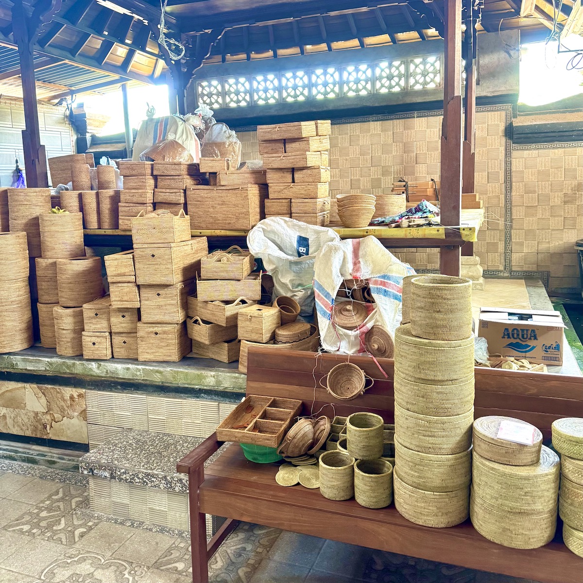 バリ島から持ち帰った商品