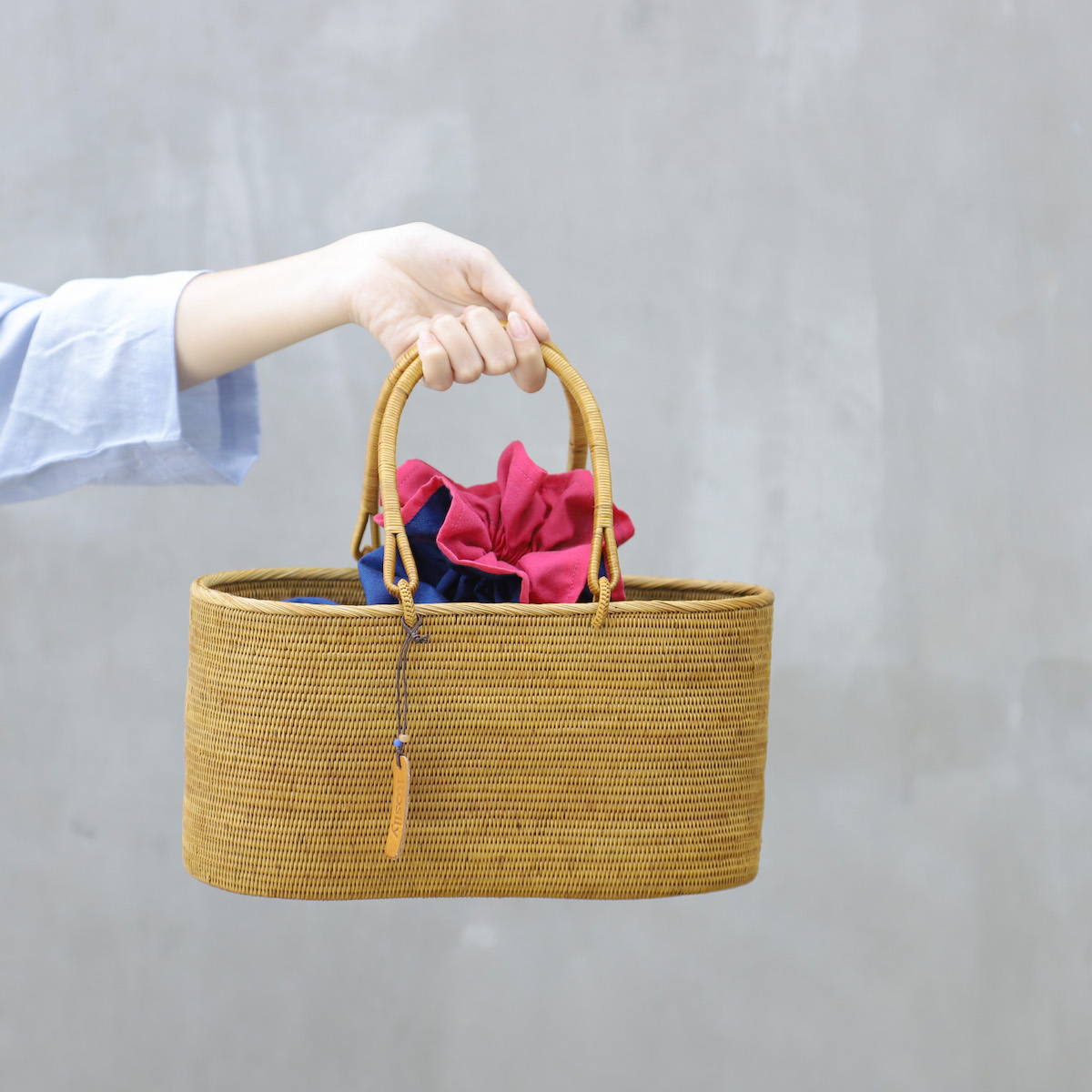 アタ イカット 巾着