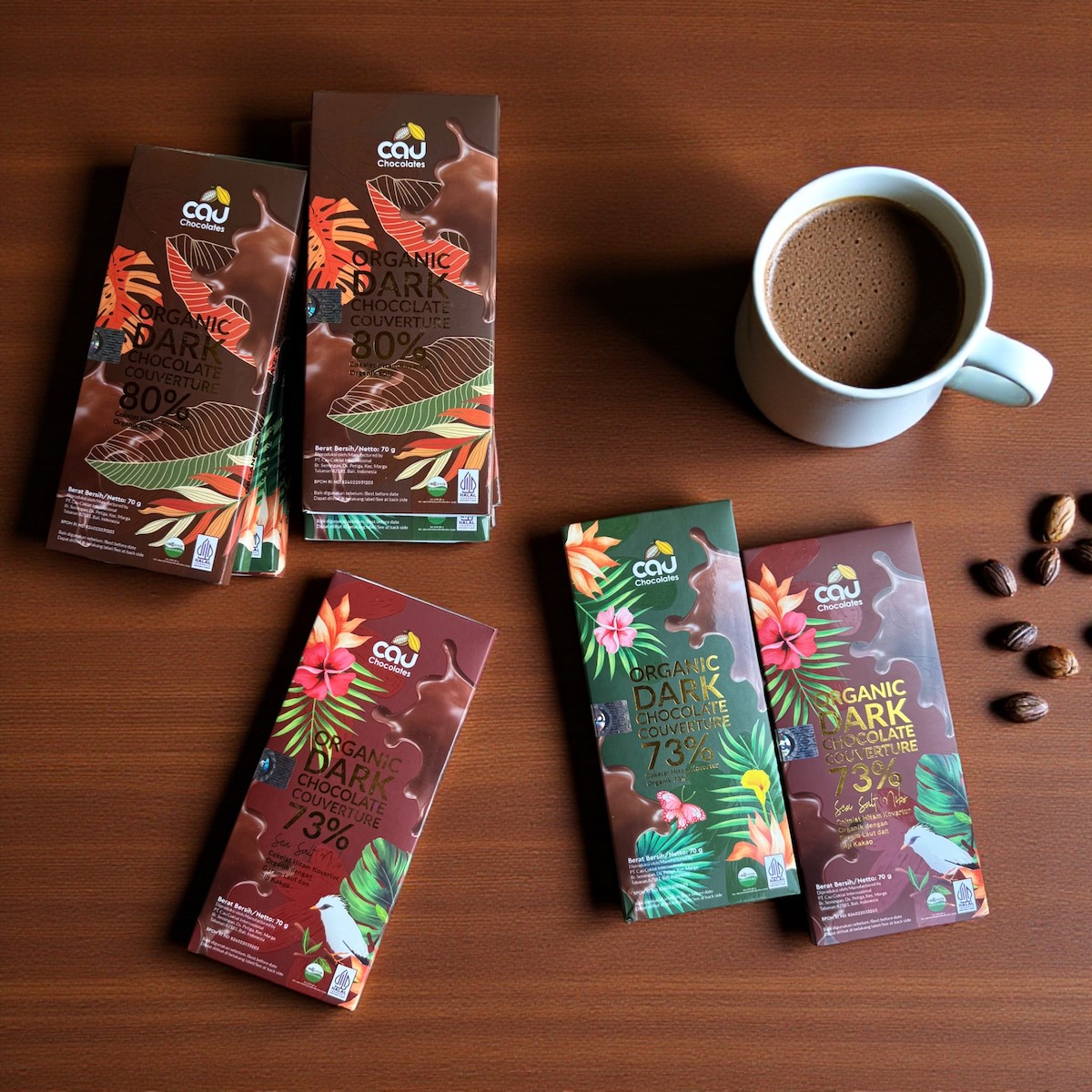 Cau Chocolates パッケージ