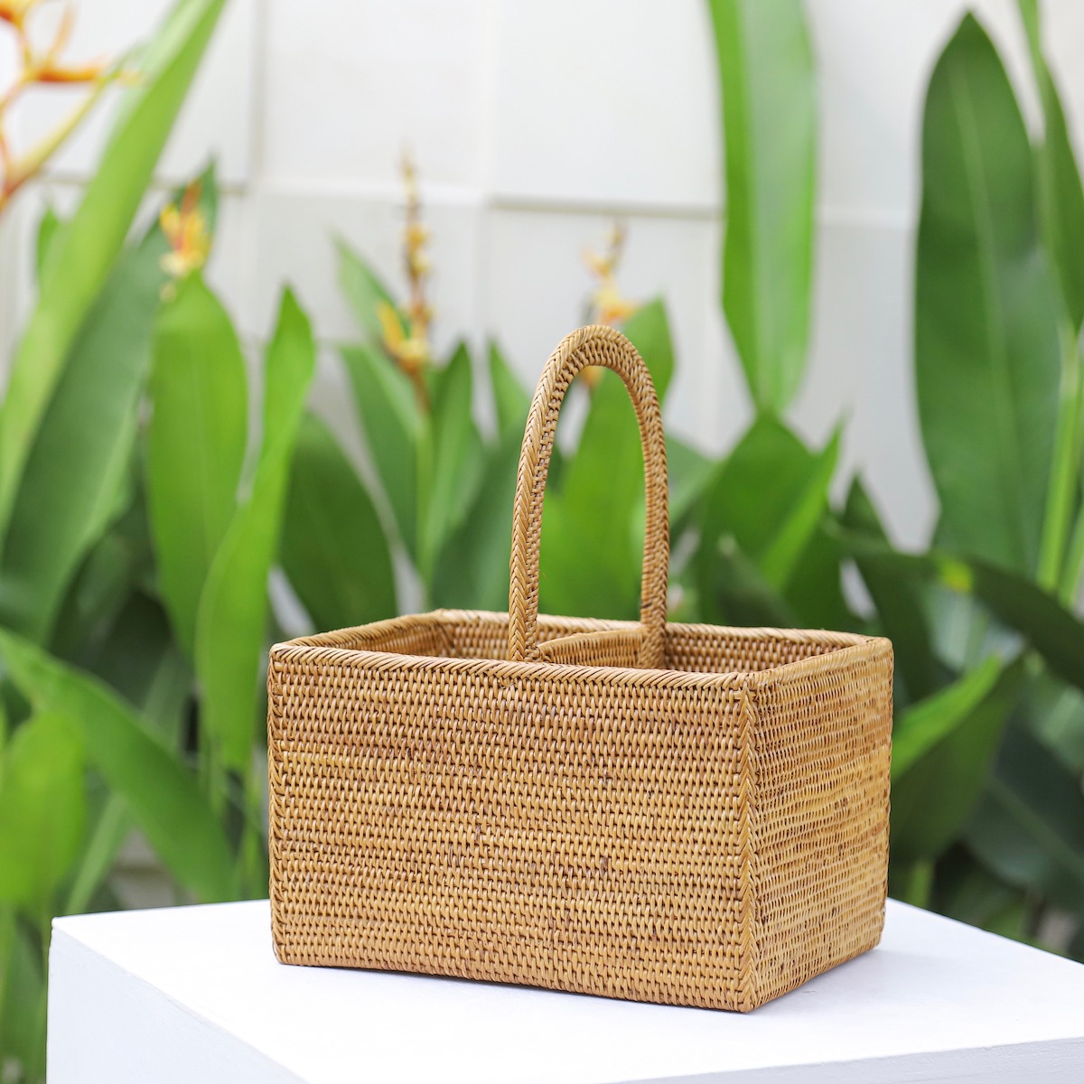 リモコン立て2枠 持手付き (RCB268) Rosily(ロージリー) バリ島 アタ