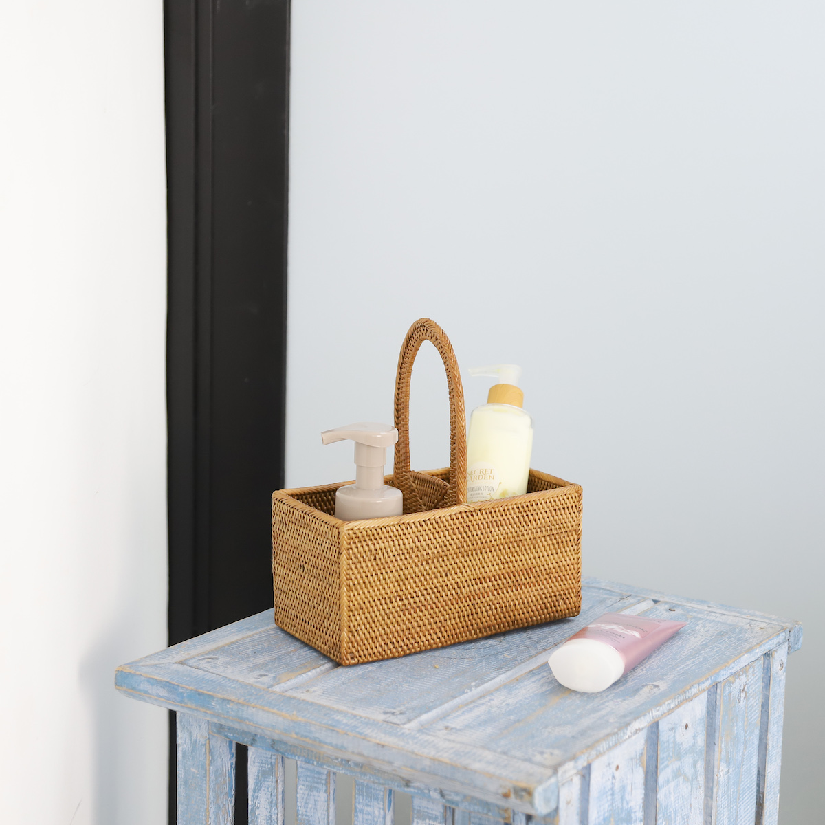 リモコン立て幅細2枠持手付きSサイズ (RCB270) Rosily(ロージリー