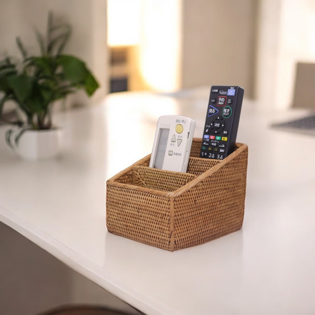 傾斜リモコン立て (RCB278) Rosily(ロージリー) バリ島 アタかご雑貨