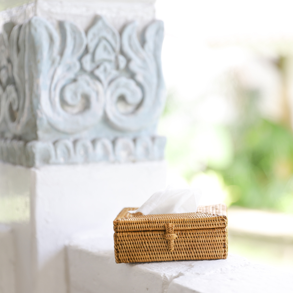 ポケットティッシュ穴空き (TIS217) Rosily(ロージリー) バリ島 アタ