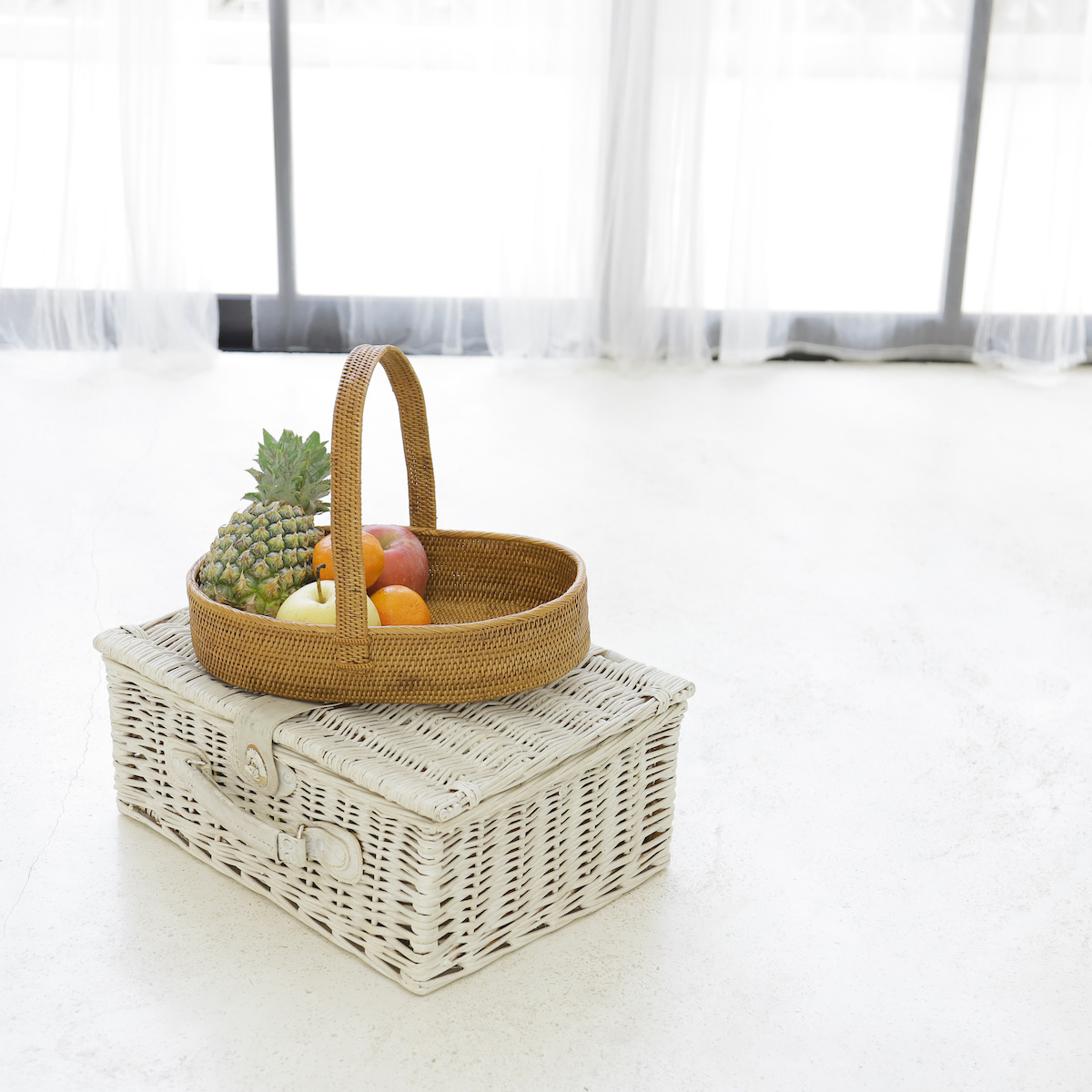 アタ パン皿 フルーツカゴ