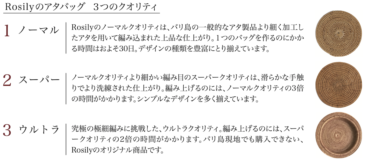クオリティの説明